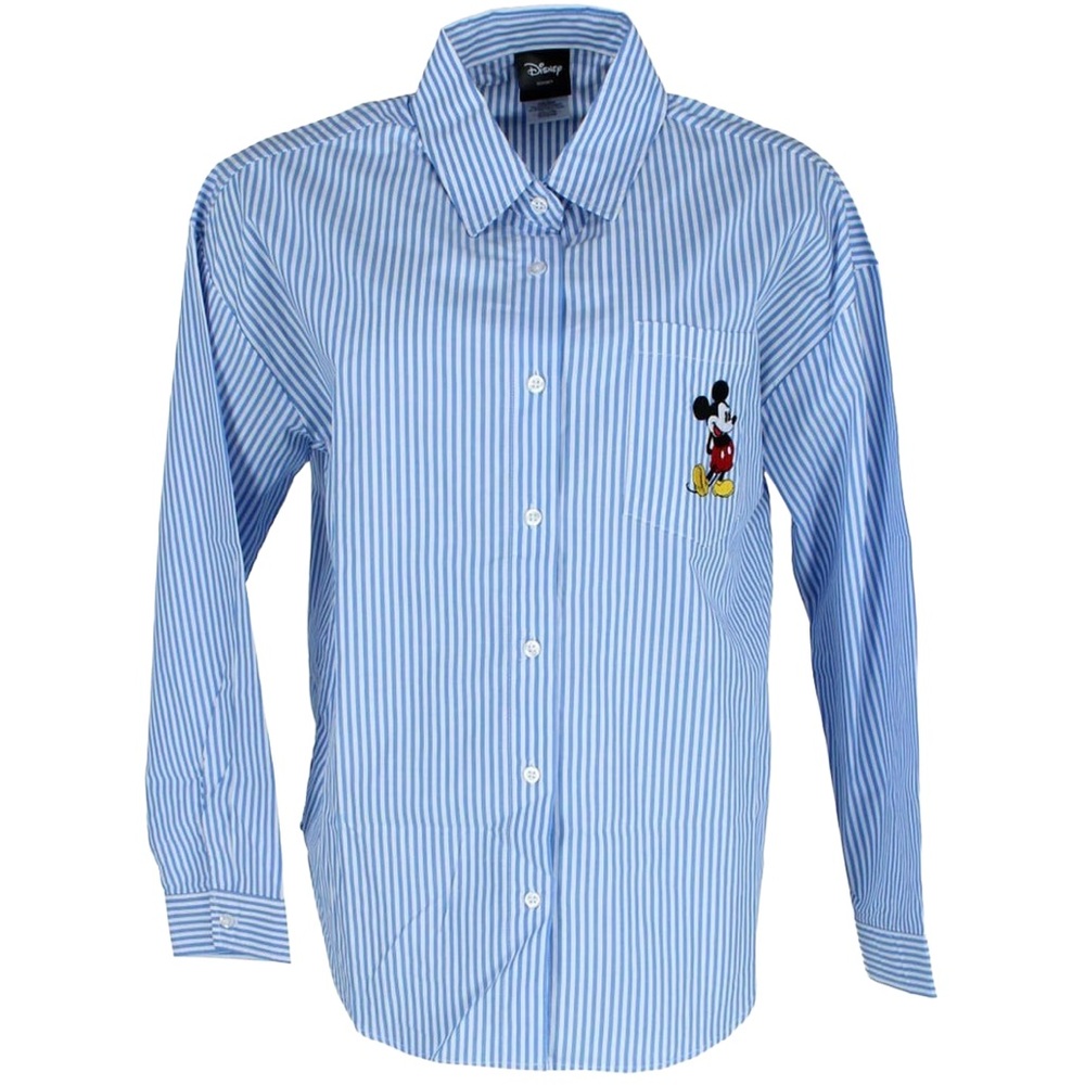 NWOT Disney x Jerry Leigh Mickey Embroidered Button Down Top